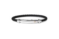 Bracciale Borsari gioielli Uomo CORDA in Acciaio BR-CORDA3ONG - BR-CORDA3ONG